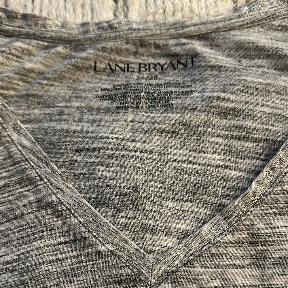 Lane Bryant T shirts- lot of 3 . 26/28 plus women’s - Picture 3 of 12